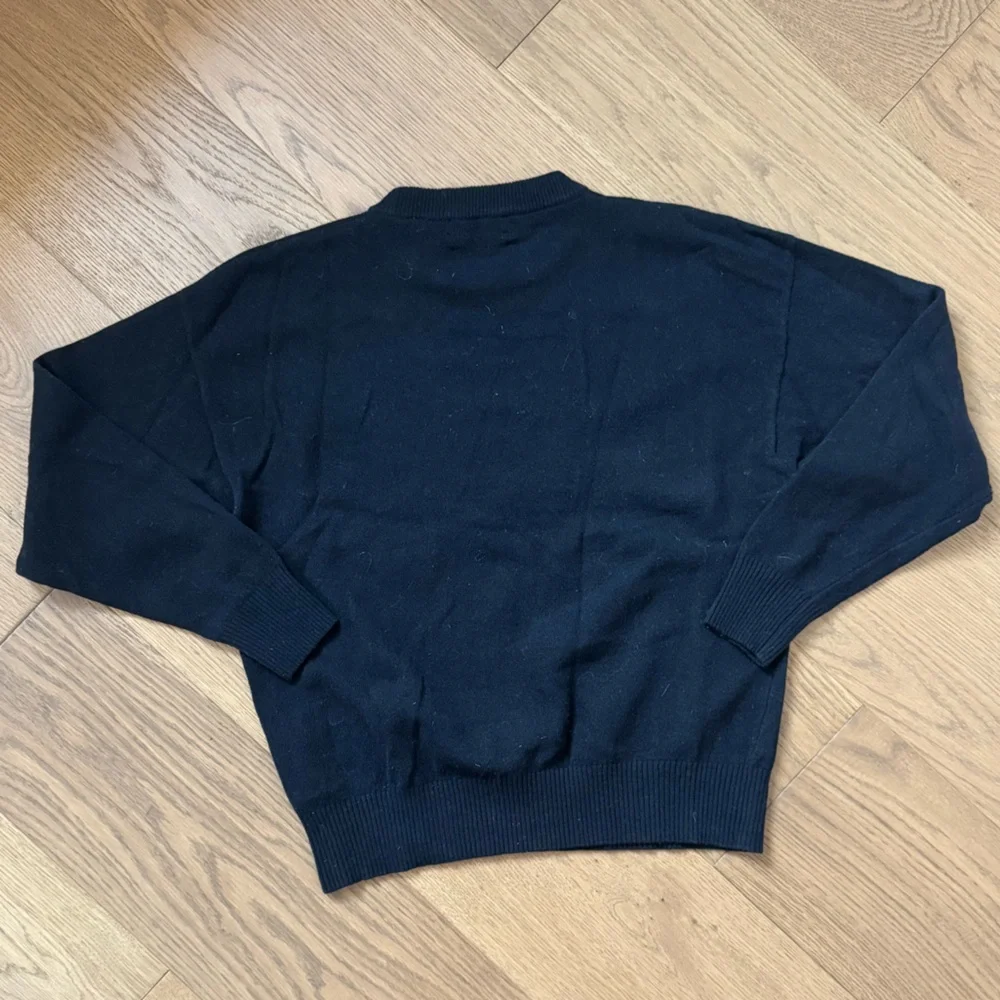 Diesel Y2K Eagle Wool Blend Crewneck Sweater - Black - Size XS - EUC - Picture 2 of 14